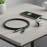 ราคา Essager สายชาร์จเร็ว 2-in-1 3A ยาว 2ม./3ม. มีทั้งหัว USB-C, Micro และ Lightning ใช้ได้กับ Android และ iPhone รองรับโอนข้อมูลและชาร์จเร็ว (53364618398)