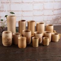 ราคา Vintage Coffee Juice Milk Cup Natural Bamboo Drinking Cup Tea Beer Japan Style Wooden Cup Breakfast Beer Milk Drinkware (28310896558)
