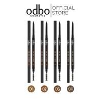 ราคา ODBO SLIM SHAPE EYEBROW AUTO PENCIL OD703 ดินสอเขียนคิ้วแท่งหมุนออโต้ล็อค (นวัตกรรมแพคเกจ) (6055801064)