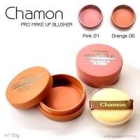 ราคา แท้ 100% ปัดแก้ม บลัชออน ชามอน เนื้อแมท CHAMON PRO-MAKE UP BLUSHER บลัชออนสุดฮิต ที่น้องฉัตรแนะนำให้ใช้ (6225177153)