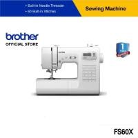 ราคา Brother จักรเย็บผ้า ระบบคอมพิวเตอร์ รุ่น FS60X ดีไซน์ทันสมัย แข็งแรงทนทาน ใช้งานง่าย (23724124441)