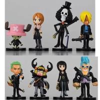 ราคา ชุดโมเดลฟิกเกอร์วันพีช One Piece 8 ตัว สูงประมาณ 7-10 ซม. (7902709970)