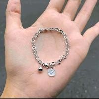 ราคา สร้อยข้อมือไทเทเนียมป้องกันสนิมสําหรับเด็กลายคิตตี้ (57260425665)
