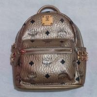 ราคา MCM Rosegold Mini Backpack Sling Bag Preloved (57161846155)