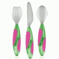 ราคา Munchkin : MNK11329# ชุดช้อน Mighty Grip Utensil Set (1641187381)