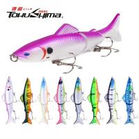 ราคา รอกตีเหยื่อปลอม 3-Segment 13cm/18g Heavy Sinking Minnow เหยื่อปลอมพลาสติก พร้อมตะขอ อุปกรณ์ตกปลา (8302436335)