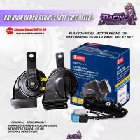 ราคา Denso แตรหอยทากกันน้ํา Original Denso Snail Horn แตรไฟฟ้ารถยนต์รถจักรยานยนต์ 12V กันน้ําเดิม (46963832359)