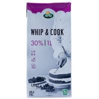 ราคา อาร์ลาวิปปิ้งครีมแอนด์คุกไขมัน 30เปอร์เซ็นต์ 1ลิตร Arla Whipping Cream and Cook Fat 30 Percent 1Litre [5711953098574 ] (44381906245)