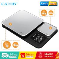 ราคา Camry ตาชั่งดิจิตอล EK2010H 10kg/1g & 500g/0.01g Digital Kitchen Scale เครื่องชั่งอาหาร เครื่องชั่งดิจิตอลครัว เครื่องเบเกอรี่ (29444035253)