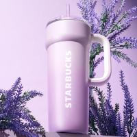 ราคา Starbucks Mute Lavender Dante Tumbler 710ml สแตนเลสพร้อมที่จับรุ่นเกาหลี (55964021234)