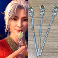 ราคา พร้อมส่งจากไทย ปิ่นเงิน ปิ่นดอกไม้​ ปิ่นปักผมจีนโบราณ พร้อมกล่องใส่ปิ่นปักผม (43712224042)