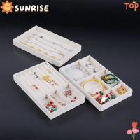 ราคา ถาดแสดงสร้อยคอพระอาทิตย์ขึ้น, กล่องเก็บเครื่องประดับกํามะหยี่วางซ้อนกันได้หลากสี, ที่ใส่ต่างหูกํามะหยี่แหวนสร้อยข้อมือสร้อย (46714287139)
