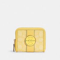 ราคา พร้อมส่ง #Coach LONNIE SMALL ZIP AROUND WALLET IN SIGNATURE JACQUARD (COACH C8323) กระเป๋าตังค์ใบสั้นรุ่นใหม่ (17973123455)
