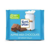 ราคา ริทเตอร์สปอร์ต ช็อกโกแลตนม Ritter Sport Milk Chocolate 100g. (55213320839)
