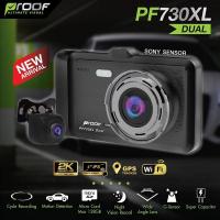 ราคา *(เก็บโค้ดลดเพิ่ม)Proof PF730XL Dual กล้องติดรถยนต์หน้า-หลัง 1440P 1080P กล้องติดรถ จอ 4 นิ้ว IPS สายกล้องหลังยาว 8M (18919450650)