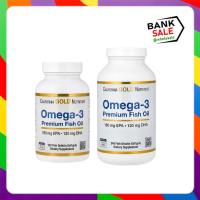 ราคา California Gold Nutrition, Omega-3 Premium Fish Oil, 100 และ 240 Fish Gelatin Softgels (แคปซูลละ 1,100 มก.) (50913601634)