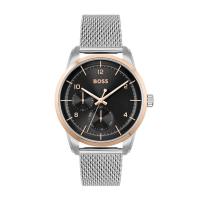 ราคา HUGO BOSS นาฬิกาข้อมือผู้ชาย SOPHIO รุ่น HB1513961 สายสแตนเลส สีเงิน 42มม. (52703336745)