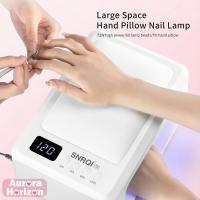 ราคา พร้อมส่งในกรุงเทพฯ SNRQI/T8 72W เครื่องอบเล็บ พื้นที่กว้าง อบได้สองมือ มีเบาะรองมือ ไม่ทำให้มือดำ แห้งเร็ว กำลังไฟสูง ที่อบเล็บเจล | ดีไซน์ที่รองมือ PU แห้งเร็ว หลอดไฟ 60 ดวง (50454060570)