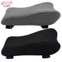 ราคา เอก ฝาครอบส่วนที่เหลือแขน,นุ่มสบายรองรับแผ่นรองที่เท้าแขนข้อศอก,สายรัดปรับได้คุณภาพสูงระบายอากาศเก้าอี้ข้อศอกแผ่นรถเข็น (44914397578)