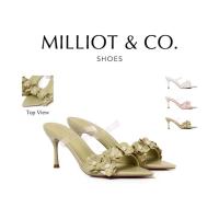 ราคา รองเท้าส้นสูงลายดอกไม้ Milliot & Co Vivienne (45904651588)