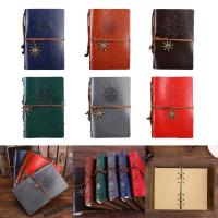 ราคา Fir Leather Journal Travel Writing Notebook Handmade Leather Bound Journal Refillable Loose Leaf Notebook 150 หน้าเปล่า (57161637006)