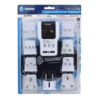 ราคา ปลั้กไฟทั่วโลก TOSHINO 2 USB (1986476378)