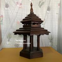 ราคา โคมไฟไม้สัก โคมไฟหัวเสา โคมไฟสนาม (งานไม้สักแท้) (11719468284)