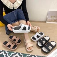 ราคา HM55รองเท้าแตะแบบสวมเสริมส้นD801 (24479945629)