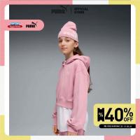 ราคา PUMA Kids WARDROBE ESS Short Length Hoodie Youth สีชมพู - 62989465 (47806201756)