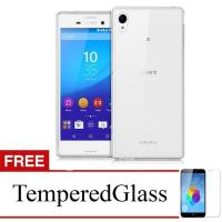 ราคา เคสสําหรับ Sony Xperia C3 / D2533 - ใส + ฟรีกระจกนิรภัย - เคสนิ่มบางเฉียบ (44203758225)