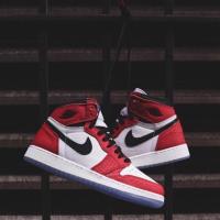 ราคา Nike Air Jordan 1 Retro High OG "Origin Story/Spider Man" 9US ของแท้ (1751692022)