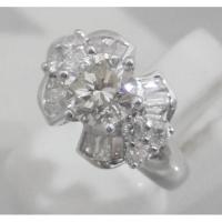 ราคา จิวเวอร์รี่มือสอง ของแท้ แหวนทองคำประดับเพชรแท้เม็ดหลักขนาด 0.85 กะรัต (56558968054)