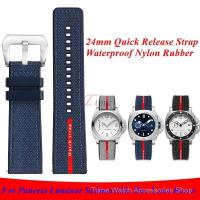 ราคา สายรัดนาฬิกา 22/24/26 มม. สำหรับ Panerai Luminor Submersible Due Luna Rossa PAM01314/1565/1404/441 สายยางไนลอน สายยางซิลิโคน (40952464030)