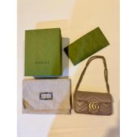 ราคา [ส่งต่อ] Gucci GG Marmont Super Mini สี Nude สุดละมุน (43723957034)