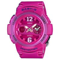 ราคา Casio Baby-G นาฬิกาข้อมือผู้หญิง สายเรซิ่น รุ่น BGA-210-4B2 (261366096)