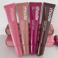 ราคา ▣ Rhode Hailey Peptide Moisturizing Tinted Balm Raspberry Ribbon Toast Espresso Gloss Lip Glaz (28372405649)