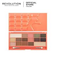 ราคา I Heart Revolution Chocolate And Peaches Palette 22 g. (11949236935)