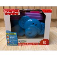 ราคา แท้ Fisher Price ของเล่นพัฒนาการเด็ก บล็อกหัดหยอดรูปทรงช้าง มือ 1 (43458291691)