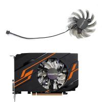 ราคา *T128010SM 3PIN 75 มม.สําหรับ Gigabyte GeForce GT 1030 2GB OC กราฟิกการ์ดพัดลมระบายความร้อน- (44562394496)