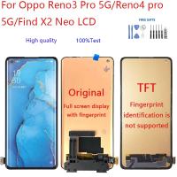 ราคา อะไหล่หน้าจอสัมผัสดิจิทัล LCD แบบเปลี่ยน สําหรับ Oppo Reno3 pro 5G Reno4 pro 5G Find X2 Neo (24958939636)