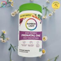 ราคา (Rainbow Light) High Potency Prenatal One™ Daily Multivitamin 150 Vegan Tablets วิตามินรวม สำหรับสตรีก่อนคลอด - หลังคลอ (29161571325)