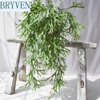 ราคา BRYVEN เฟิร์น Staghorn ประดิษฐ์แขวนผนังพลาสติกใบเขากวางเทียม,อุปกรณ์ถ่ายภาพ 80 ซม.เฟิร์นพืชจริงปลอมพืชงานแต่งงานตกแต่งโรงแรม (50364547139)