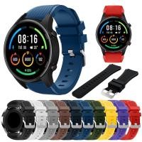 ราคา สายนาฬิกาข้อมือซิลิโคน 22 มม . สําหรับ Xiaomi Mi Watch Color (5188352901)