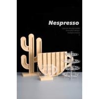 ราคา พร้อมส่ง ชั้นวางกาแฟแคปซูล Nespresso ชั้นวางกาแฟแคปซูล Nespresso ไม้ หมุนได้ 360 องศา (13435343344)