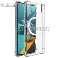 ราคา เสริมมุมกันกระแทกแม่เหล็กชาร์จไร้สายสําหรับ Asus Zenfone 8 Flip 7 ZS670KS/7 Pro ZS671KS 8 Flip ZS672KS (45614229908)