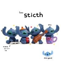 ราคา R-mini Lilo & Stitch โมเดลสติช กีต้าร์ อ่านหนังสือ ถือหัวใจ (ชุด 4 แบบ) MS5583 ตุ๊กตาจิ๋ว โมเดลจิ๋ว แต่งสวน แต่งบ้าน ... (19318695558)