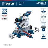 ราคา BOSCH GCM 254 D Professional แท่นตัดองศาสไลด์ 1800W 254มม. มีเลเซอร์ (รหัส 0601B530K0) (42725146883)