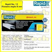 ราคา ลวดเย็บกระดาษ RAPID เนื้อหา | ไส้ลวดเย็บกระดาษ RAPID | RAPID RAPID RAPID RAPID | 13/8MM GALVANIZED STAPLES เบรกเน็ต 5000 ชิ้น (40421479194)