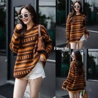 ราคา Knit Gp Stripe Long Sleeve Top (42926730063)