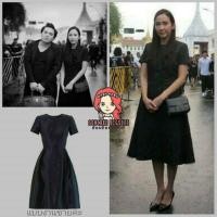 ราคา เดรสยาวสีดำ ทรงสวิง ความยาวคลุมเข่า เรียบร้อย อก38-44 44-50เสื้อผ้าคนอ้วน สาวอวบ สาวอ้วน ไซส์ใหญ่ bigsize plussize Dress (247164512)